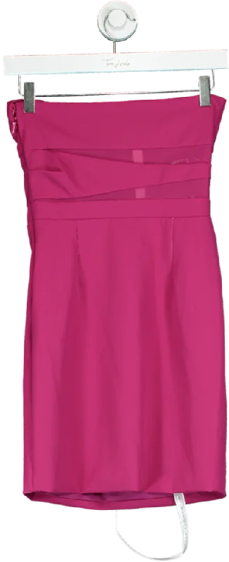 Club L Magenta Indie Dark Pink Bodycon Bandeau Mini Dress With Cut-Outs UK 6 Casual Mini Dress with Pockets Club L Magenta Indie Dark Pink Bodycon Bandeau Mini Dress With Cut-Outs UK 6 Casual Mini Dress with Pockets