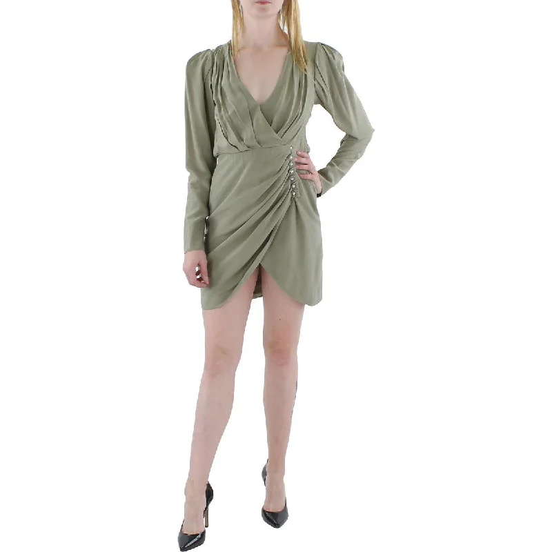 Jonathan Simkhai Womens Leilani Puff Sleeve Pleated Mini Dress Chic Pleated Mini Dress Jonathan Simkhai Womens Leilani Puff Sleeve Pleated Mini Dress Chic Pleated Mini Dress