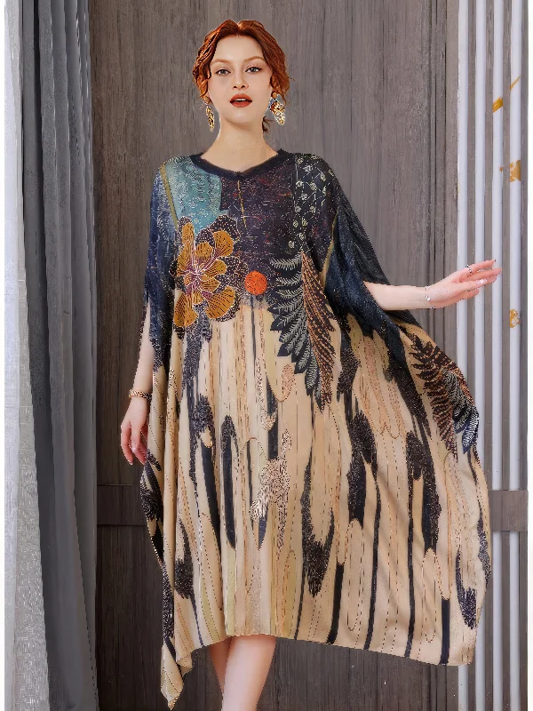 Bohemian Style Midi Dress