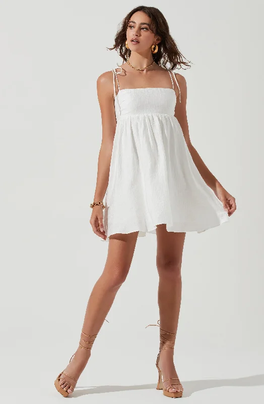 Serenity Square Neck Mini Dress