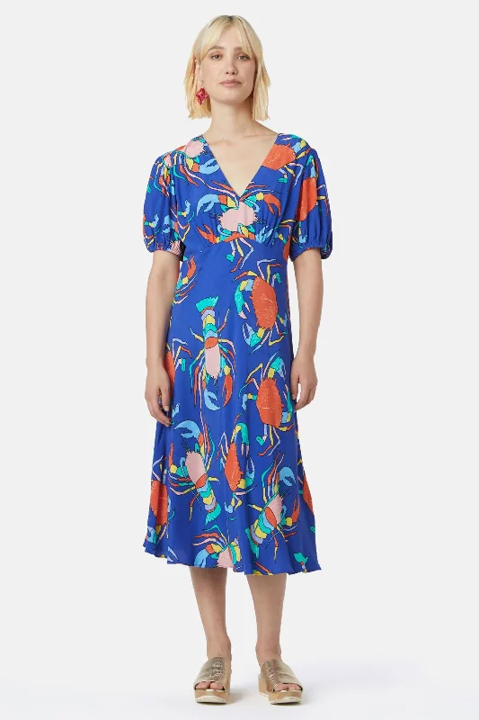 Shell Me About It Midi Dress