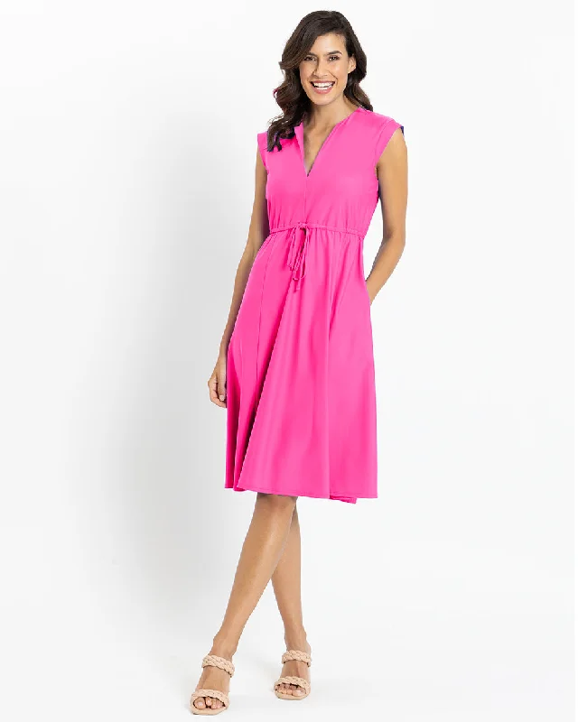 Tess Midi Dress - Jude Cloth Cozy Midi Dress with Pockets
