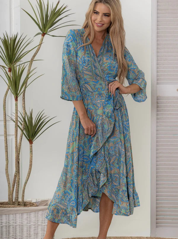 Capri Wrap Dress