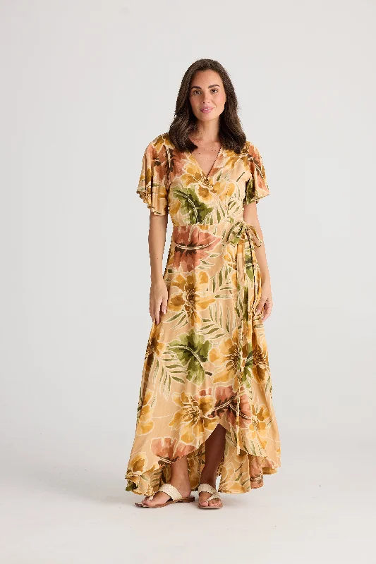 Holiday - HC24019-1 Tropics Wrap Dress