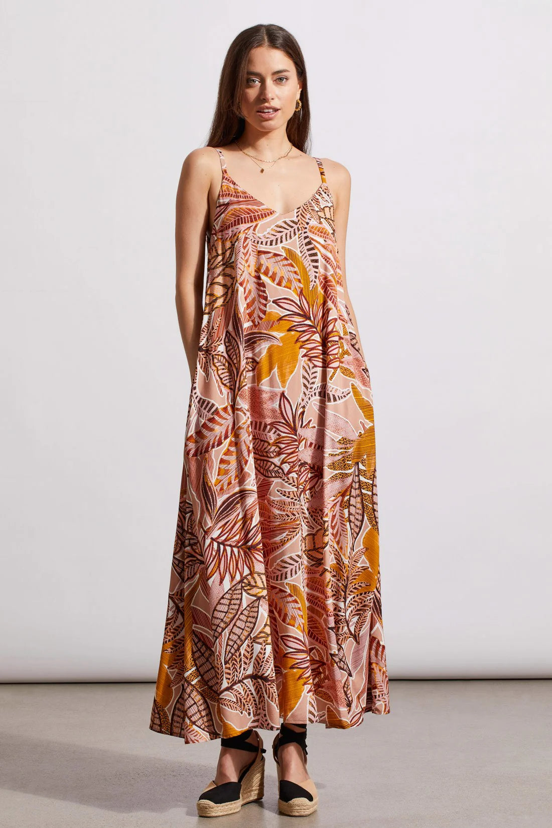 Tri 876O Flowy Maxi dress