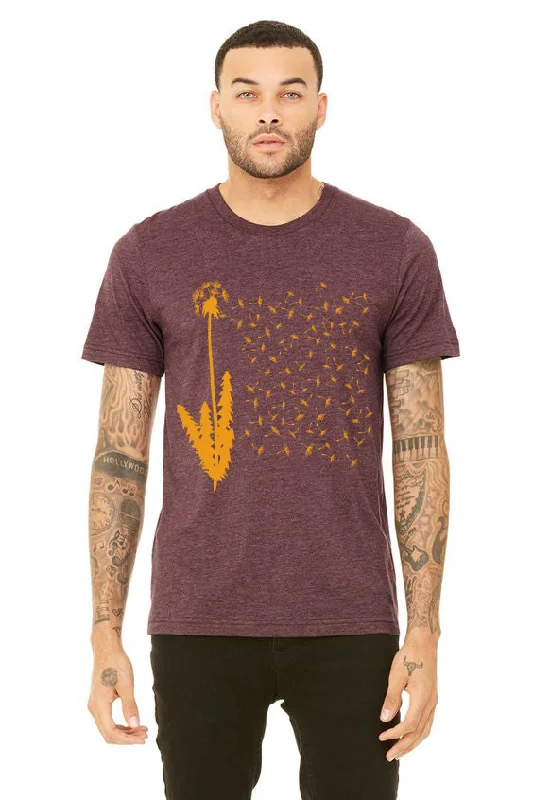 1000 Wishes T-Shirt - Unisex Heather Maroon