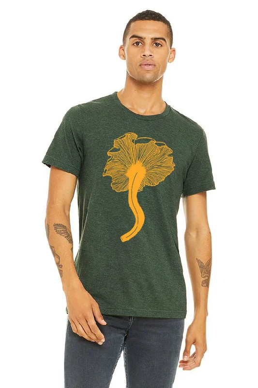 Chanterelle T-Shirt - Unisex Heather Forest