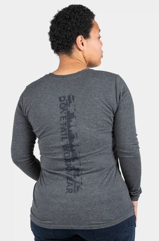 Long Sleeve Wicking Tee - Dark Grey