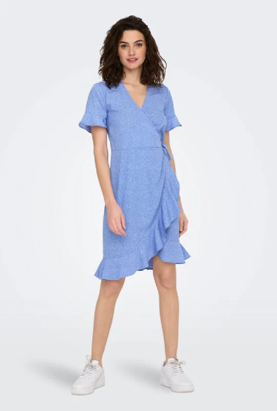 ONLY OLIVIA SS WRAP DRESS