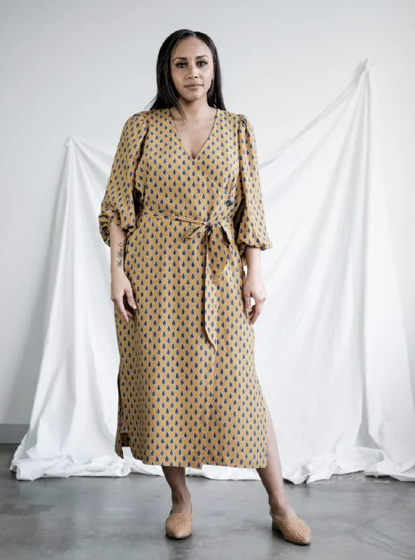 Style Arc Brigid Wrap Dress