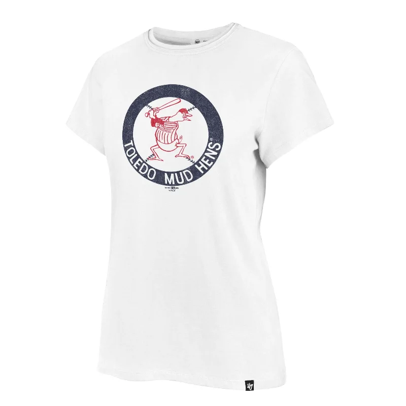 Toledo Mud Hens Ladies Circle Logo Frankie T-shirt Anti-Pilling Machine Wash Handmade Toledo Mud Hens Ladies Circle Logo Frankie T-shirt Anti-Pilling Machine Wash Handmade