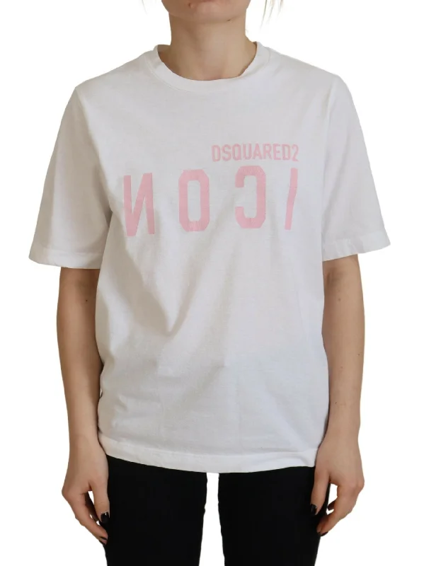 White Cotton Shiny Icon East Tee Crewneck T-shirt Cashmere Blend Cotton Blend Poly Blend White Cotton Shiny Icon East Tee Crewneck T-shirt Cashmere Blend Cotton Blend Poly Blend