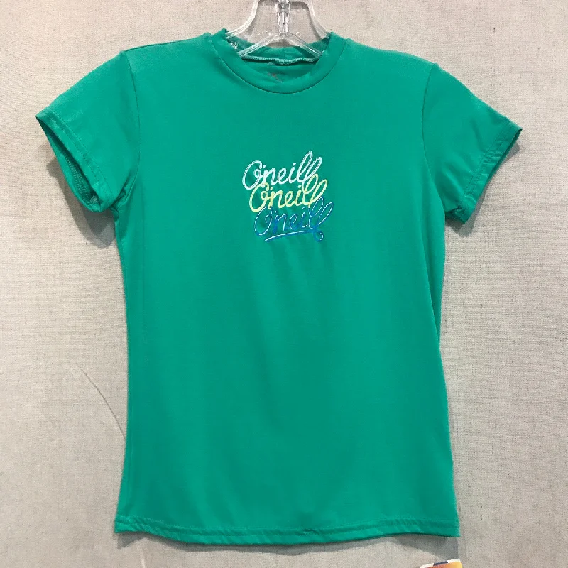 Youth Girls Rashies O'Neill 4118 Skins S/S Tee 253-Seaglass