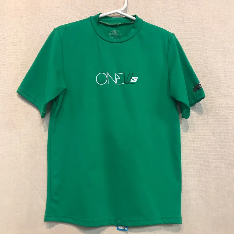 Youth Rashies O'Neill 4117 Skins S/S Rash Tee 190–Clean Green