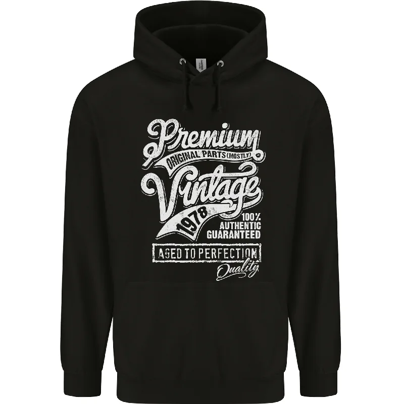 Aged to Perfection Vintage 46th Birthday 1978 Mens 80% Cotton Hoodie Oversized Hoodie Comfort Casual Aged to Perfection Vintage 46th Birthday 1978 Mens 80% Cotton Hoodie Oversized Hoodie Comfort Casual