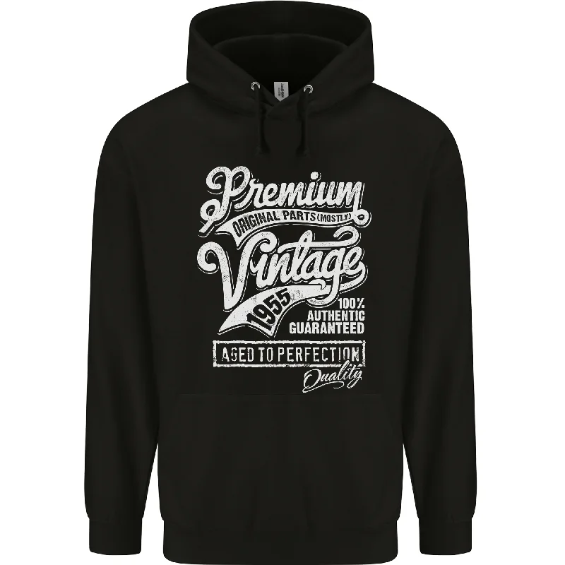 Aged to Perfection Vintage 69th Birthday 1955 Mens 80% Cotton Hoodie Hoodie with Fur Luxurious Winter Aged to Perfection Vintage 69th Birthday 1955 Mens 80% Cotton Hoodie Hoodie with Fur Luxurious Winter