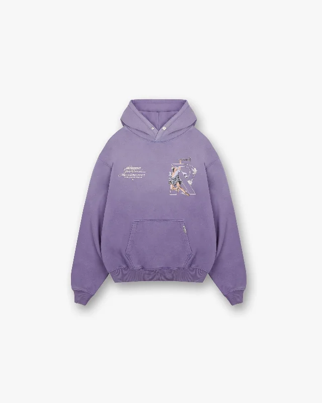 Hermes Hoodie - Purple