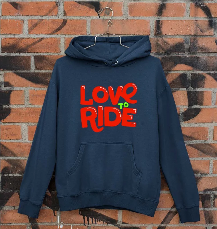 Love to Ride Unisex Hoodie for Men/Women