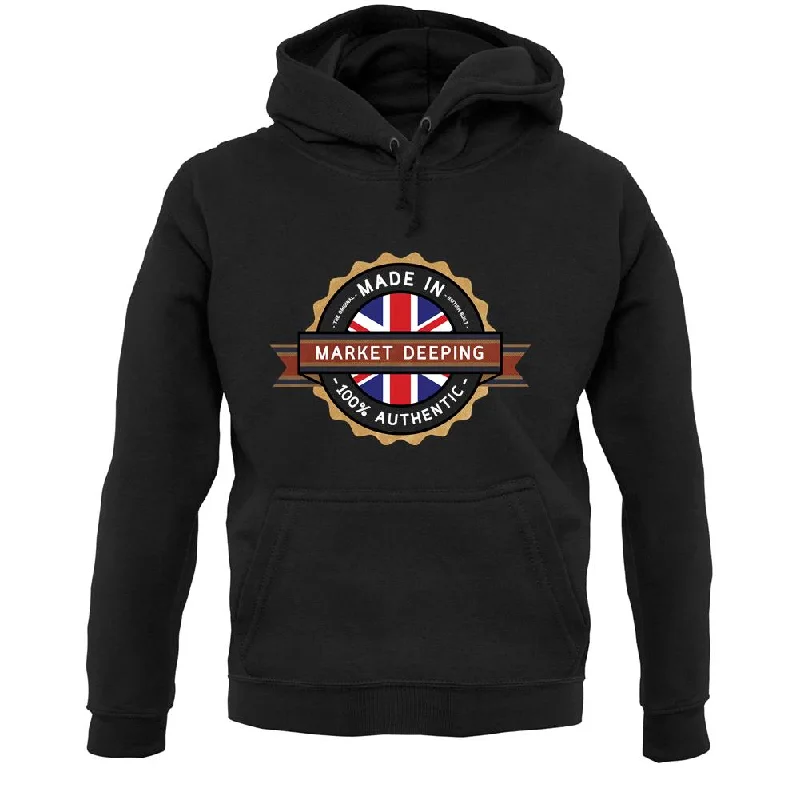 Made In Market Deeping 100% Authentic Unisex Hoodie