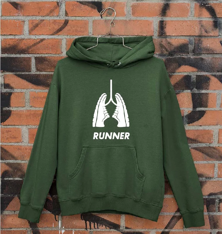 Runner Running Unisex Hoodie for Men/Women