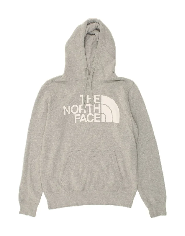 THE NORTH FACE Mens Graphic Hoodie Jumper Small Grey Cotton Hoodie with Double Zipper Versatile Adjustable THE NORTH FACE Mens Graphic Hoodie Jumper Small Grey Cotton Hoodie with Double Zipper Versatile Adjustable