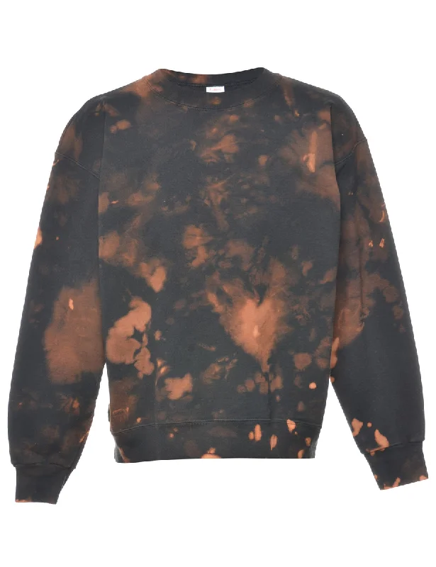 Tie-dye Plain Sweatshirt - M