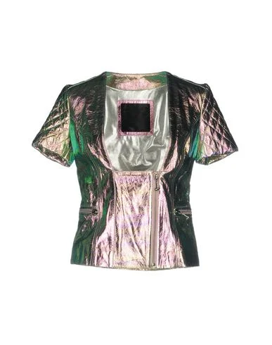 Philipp Plein Women Jacket Green S INT Print Jacket Jacquard Jacket Embroidered Jacket Philipp Plein Women Jacket Green S INT Print Jacket Jacquard Jacket Embroidered Jacket