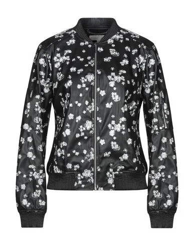 Michael Michael Kors Women Jacket Black M INT Oversized Jacket Tailored Jacket Straight Jacket Michael Michael Kors Women Jacket Black M INT Oversized Jacket Tailored Jacket Straight Jacket