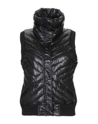 Guess Women Down jacket Black XS INT Herringbone Jacket Houndstooth Jacket Plaid Jacket Guess Women Down jacket Black XS INT Herringbone Jacket Houndstooth Jacket Plaid Jacket