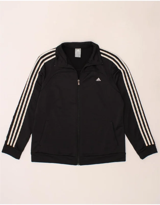 ADIDAS Womens Tracksuit Top Jacket UK 20/22 XL Black Polyester Insulated Jacket Fitted Jacket Loose Jacket ADIDAS Womens Tracksuit Top Jacket UK 20/22 XL Black Polyester Insulated Jacket Fitted Jacket Loose Jacket