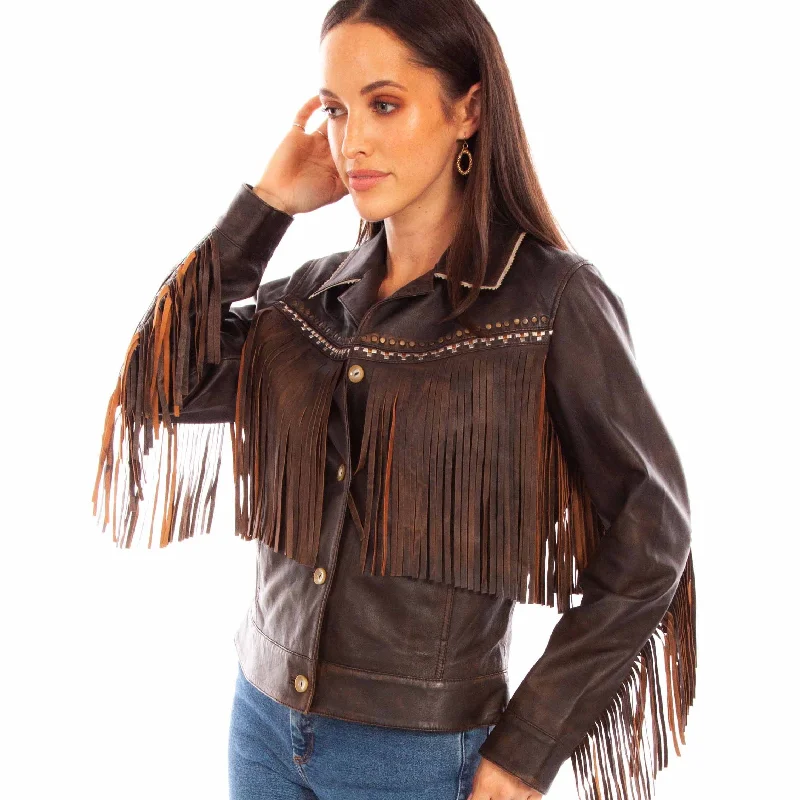 Brown Embroidered Fringe Leather Jacket at Bourbon Cowgirl Mesh Jacket Canvas Jacket Denim Jacket Brown Embroidered Fringe Leather Jacket at Bourbon Cowgirl Mesh Jacket Canvas Jacket Denim Jacket