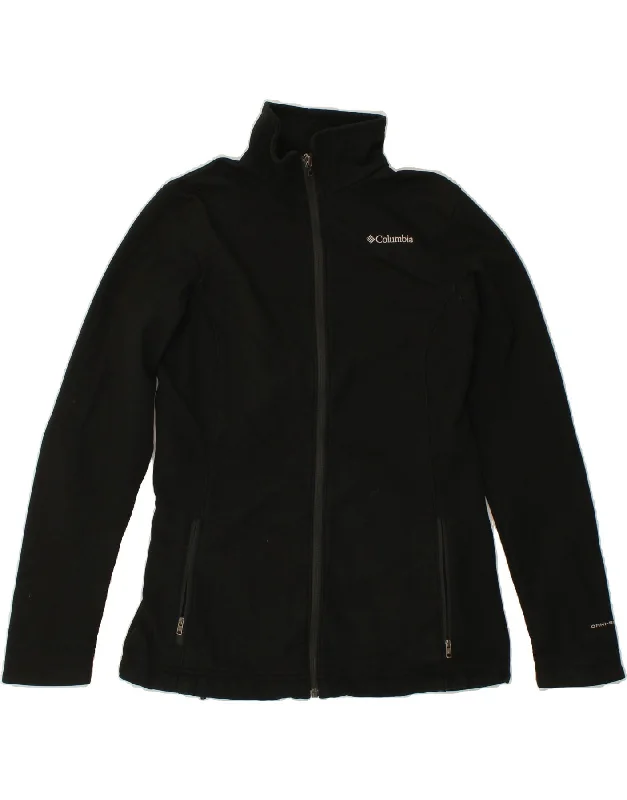 COLUMBIA Womens Omni-Shield Tracksuit Top Jacket UK 14 Medium Black