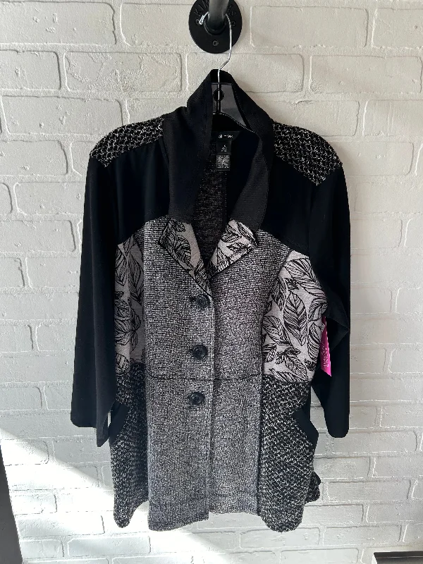Jacket Other By Ali Miles In Black, Size: 1x Oversized Jacket Tailored Jacket Straight Jacket Jacket Other By Ali Miles In Black, Size: 1x Oversized Jacket Tailored Jacket Straight Jacket