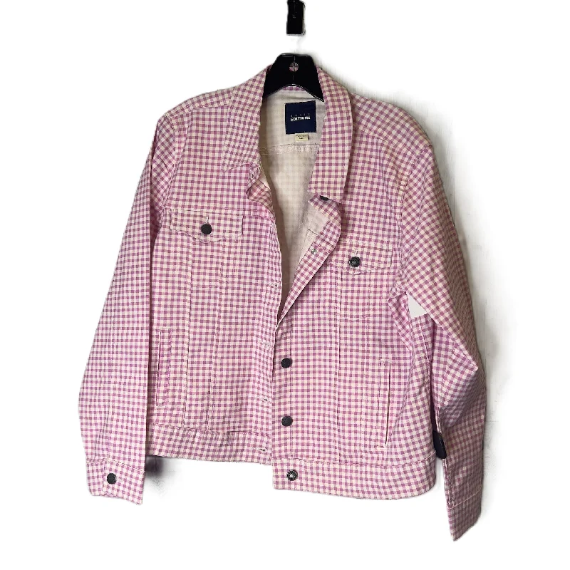 Jacket Other By Basic Editions In Pink, Size: Xl