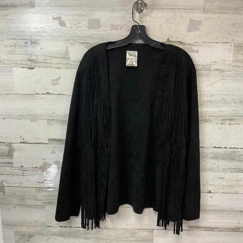 Jacket Other By Vocal In Black, Size: 1x Chenille Fabric Brocade Fabric Lace Fabric Jacket Other By Vocal In Black, Size: 1x Chenille Fabric Brocade Fabric Lace Fabric