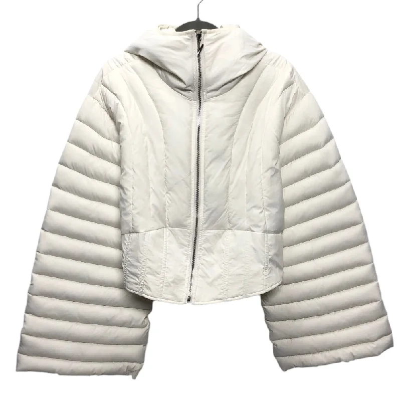 Jacket Puffer & Quilted By Cmc In Ivory, Size: 2x Herringbone Jacket Checkered Jacket Solid Jacket Jacket Puffer & Quilted By Cmc In Ivory, Size: 2x Herringbone Jacket Checkered Jacket Solid Jacket