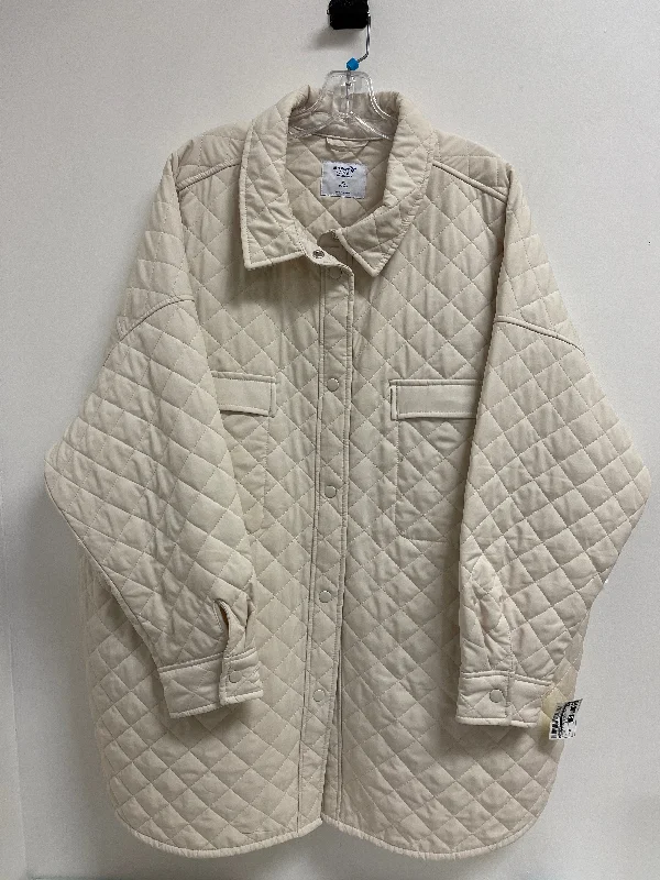 Jacket Puffer & Quilted By Old Navy In Cream, Size: 3x Knit Jacket Woven Jacket Fleece Jacket Jacket Puffer & Quilted By Old Navy In Cream, Size: 3x Knit Jacket Woven Jacket Fleece Jacket