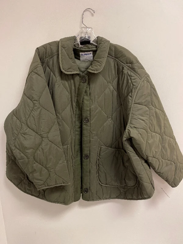 Jacket Puffer & Quilted By Old Navy In Green, Size: 2x Corduroy Jacket Velvet Jacket Brocade Jacket Jacket Puffer & Quilted By Old Navy In Green, Size: 2x Corduroy Jacket Velvet Jacket Brocade Jacket