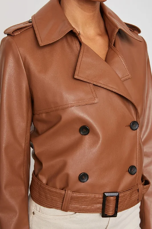 Joni Vegan Leather Moto Jacket in Macchiato Herringbone Jacket Checkered Jacket Solid Jacket Joni Vegan Leather Moto Jacket in Macchiato Herringbone Jacket Checkered Jacket Solid Jacket
