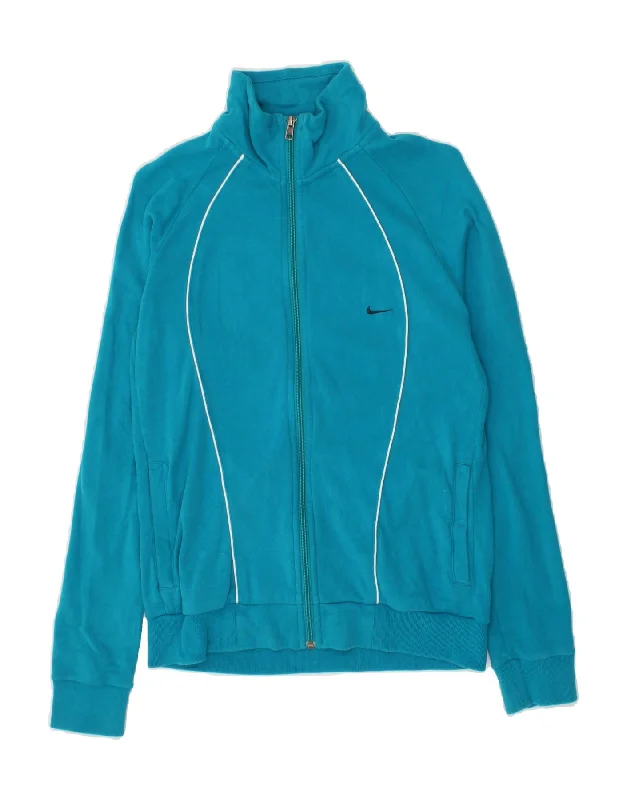 NIKE Womens Tracksuit Top Jacket UK 14 Medium Blue Cotton Mesh Jacket Canvas Jacket Denim Jacket NIKE Womens Tracksuit Top Jacket UK 14 Medium Blue Cotton Mesh Jacket Canvas Jacket Denim Jacket