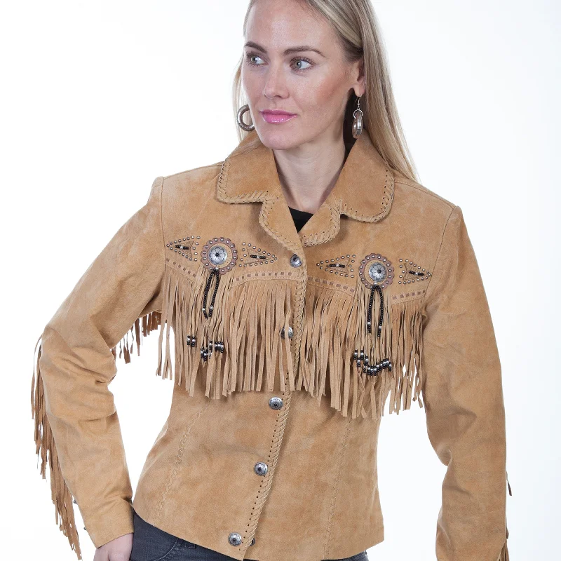 Old Rust Fringe & Beaded Suede Jacket at Bourbon Cowgirl Anorak Shell Jacket Lightweight Jacket Old Rust Fringe & Beaded Suede Jacket at Bourbon Cowgirl Anorak Shell Jacket Lightweight Jacket