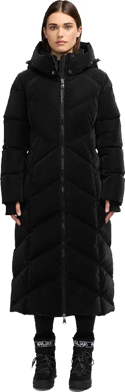 Hella Long Inverted Chevron Quilted Puffer Jacket - Women's|-|Manteau matelassé longues à chevrons inversés Hella - Femme Nylon Fabric Polyester Fabric Spandex Fabric Hella Long Inverted Chevron Quilted Puffer Jacket - Women's|-|Manteau matelassé longues à chevrons inversés Hella - Femme Nylon Fabric Polyester Fabric Spandex Fabric