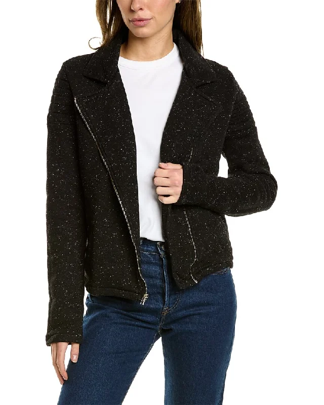 Sol Angeles Speckled Moto Jacket Striped Jacket Polka Dot Jacket Floral Jacket