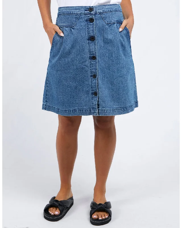 Foxwood Amanda Skirt - Light Blue lace skirt elegant