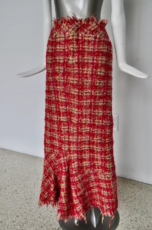 Junya Watanabe maxi skirt early 2000 patchwork skirt art