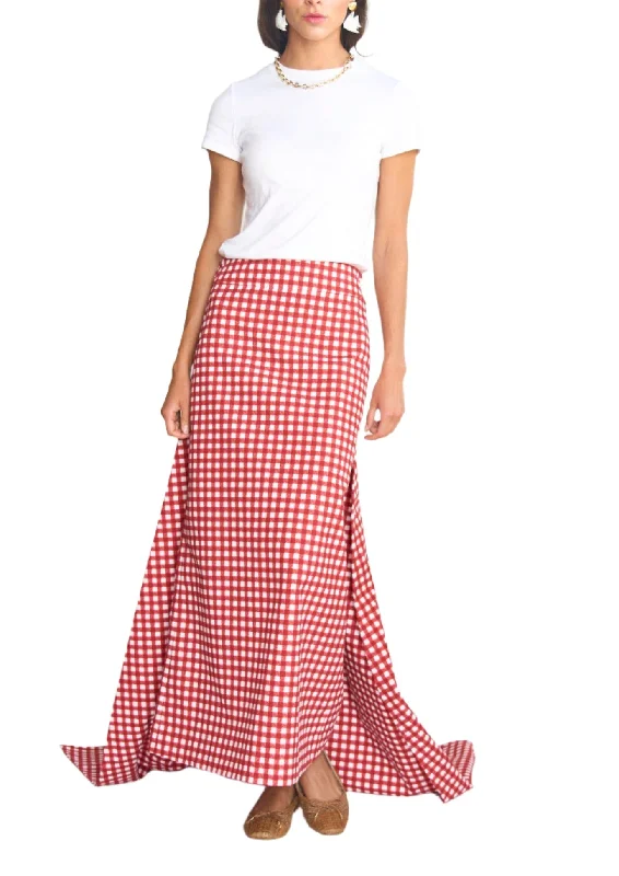 Spritz Midi Skirt denim skirt classic