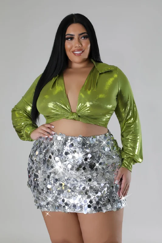 Sequin Babe Skirt