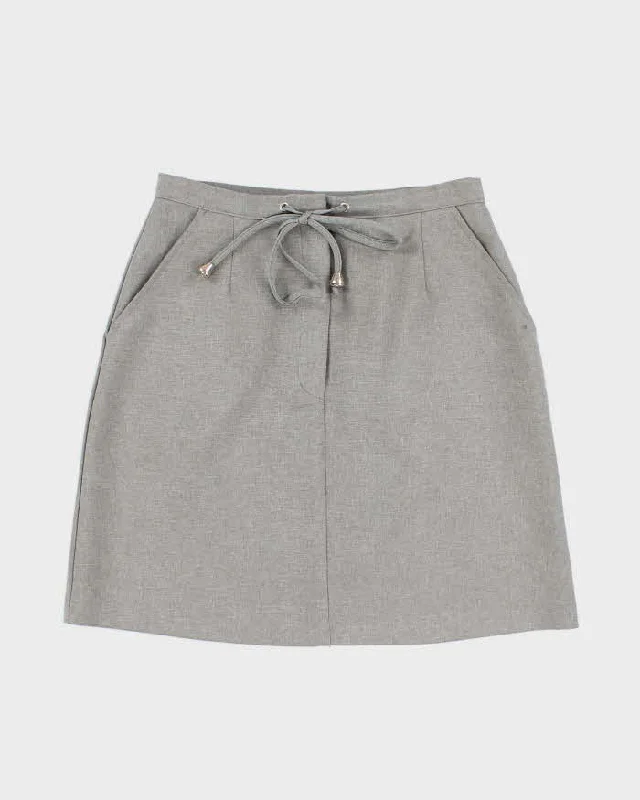 Darling 90s Freddy Z's Grey Miniskirt - XS/S