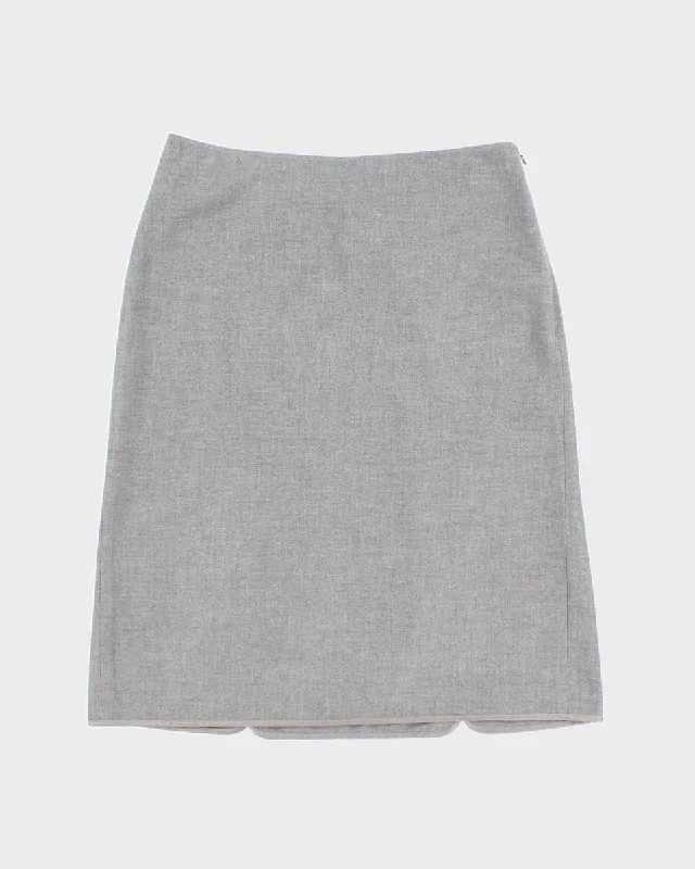 DKNY City Grey Smart Skirt - M