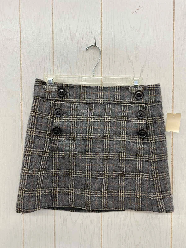 GAP Gray Womens Size 2 Skirt